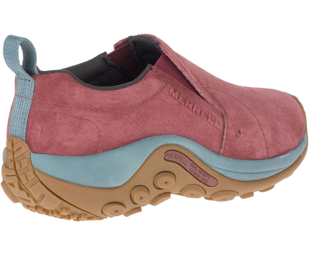 Merrell Slip Ons Burgundy - Jungle Moc - Womens 63BURDGKH